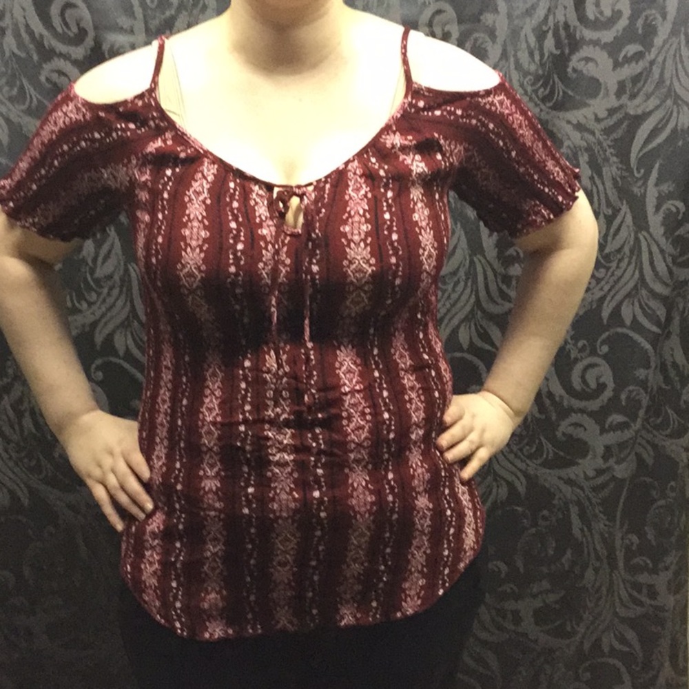 Cold Shoulder Top
